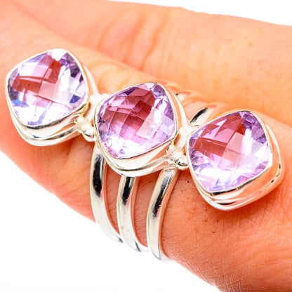 Kunzite Rings handcrafted by Ana Silver Co - RING91636