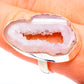 White Geode Slice Rings handcrafted by Ana Silver Co - RING91639
