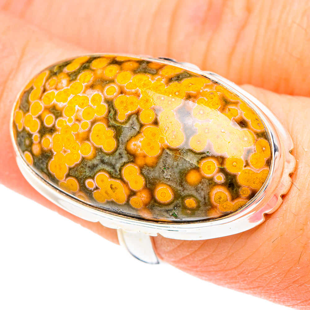 Ocean Jasper Rings handcrafted by Ana Silver Co - RING91644