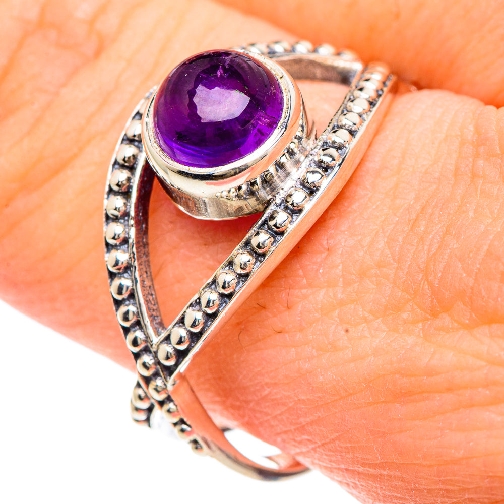 Amethyst Rings handcrafted by Ana Silver Co - RING91668