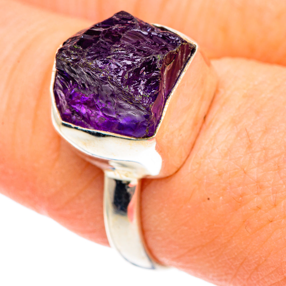 Amethyst Rings handcrafted by Ana Silver Co - RING91669