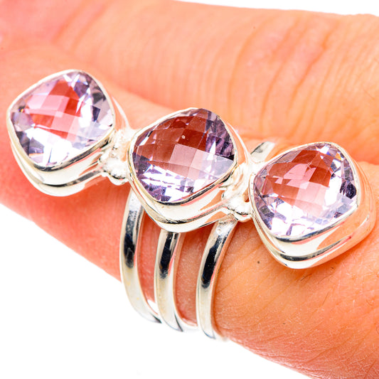 Kunzite Rings handcrafted by Ana Silver Co - RING91673
