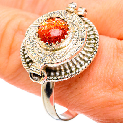 Sunstone Rings handcrafted by Ana Silver Co - RING91701