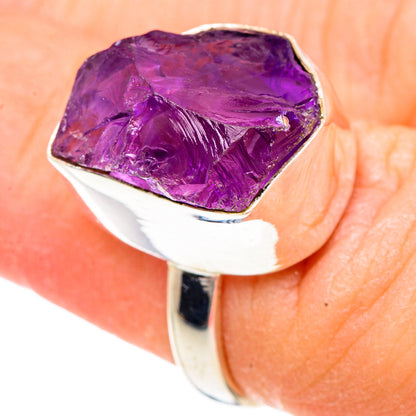 Amethyst Rings handcrafted by Ana Silver Co - RING91705