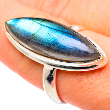 Labradorite Rings handcrafted by Ana Silver Co - RING91714