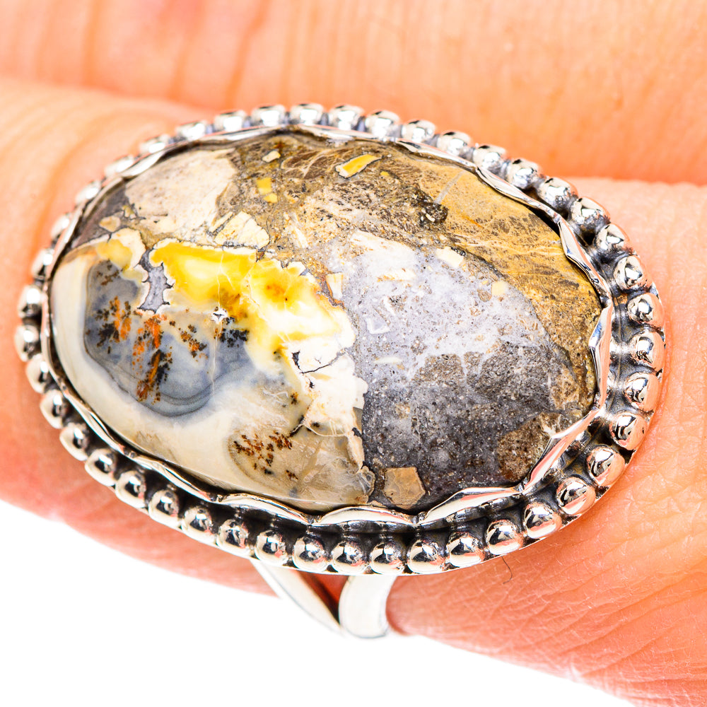 Maligano Jasper Rings handcrafted by Ana Silver Co - RING91720