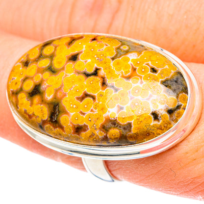 Ocean Jasper Rings handcrafted by Ana Silver Co - RING91723