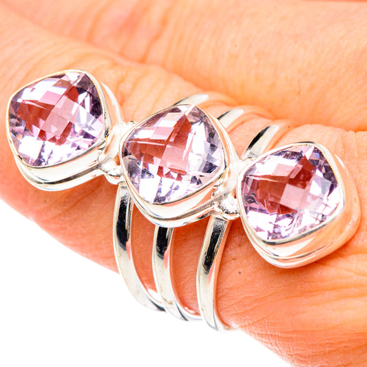 Kunzite Rings handcrafted by Ana Silver Co - RING91727
