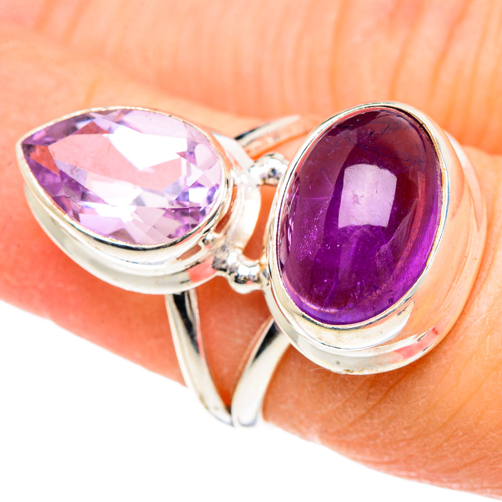 Amethyst Rings handcrafted by Ana Silver Co - RING91728