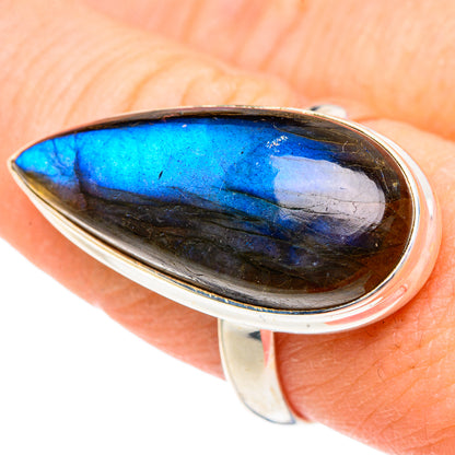 Labradorite Rings handcrafted by Ana Silver Co - RING91740