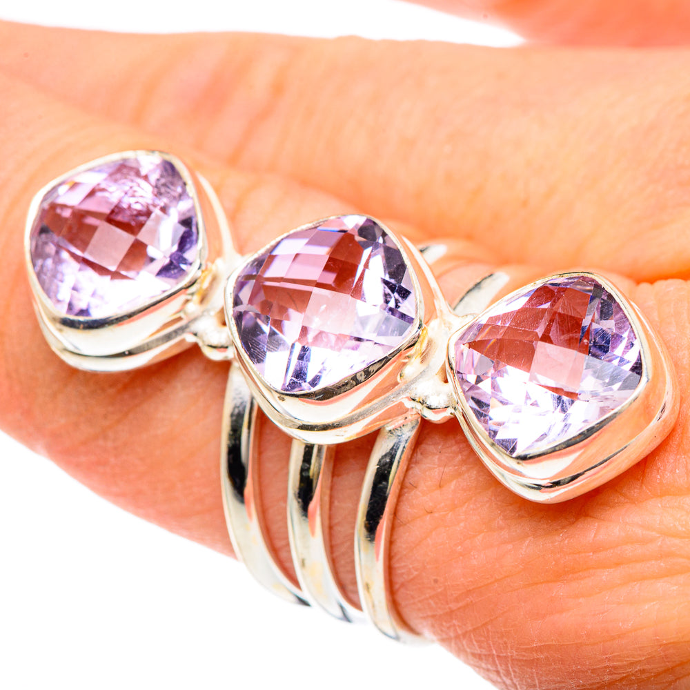 Kunzite Rings handcrafted by Ana Silver Co - RING91748