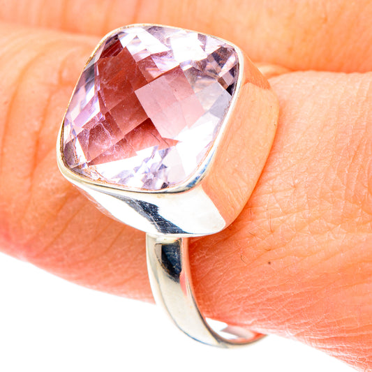 Kunzite Rings handcrafted by Ana Silver Co - RING91753