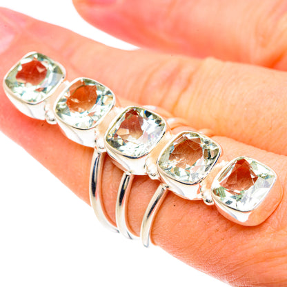 White Quartz Rings handcrafted by Ana Silver Co - RING91755