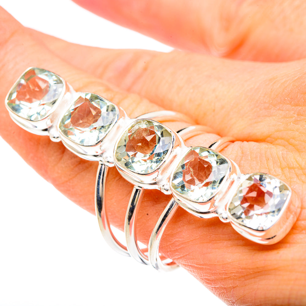 White Quartz Rings handcrafted by Ana Silver Co - RING91758