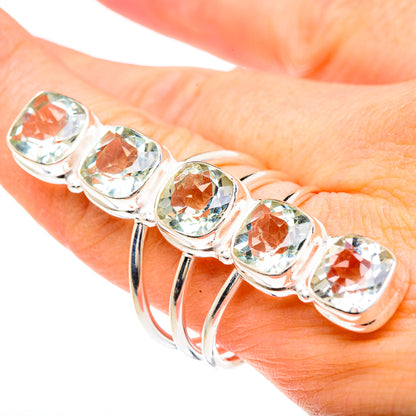 White Quartz Rings handcrafted by Ana Silver Co - RING91758