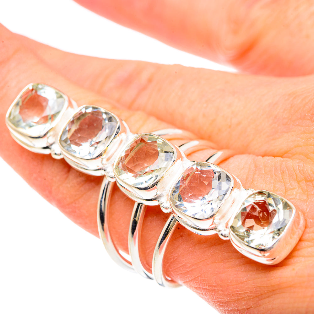 White Quartz Rings handcrafted by Ana Silver Co - RING91766