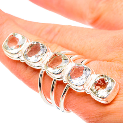 White Quartz Rings handcrafted by Ana Silver Co - RING91766