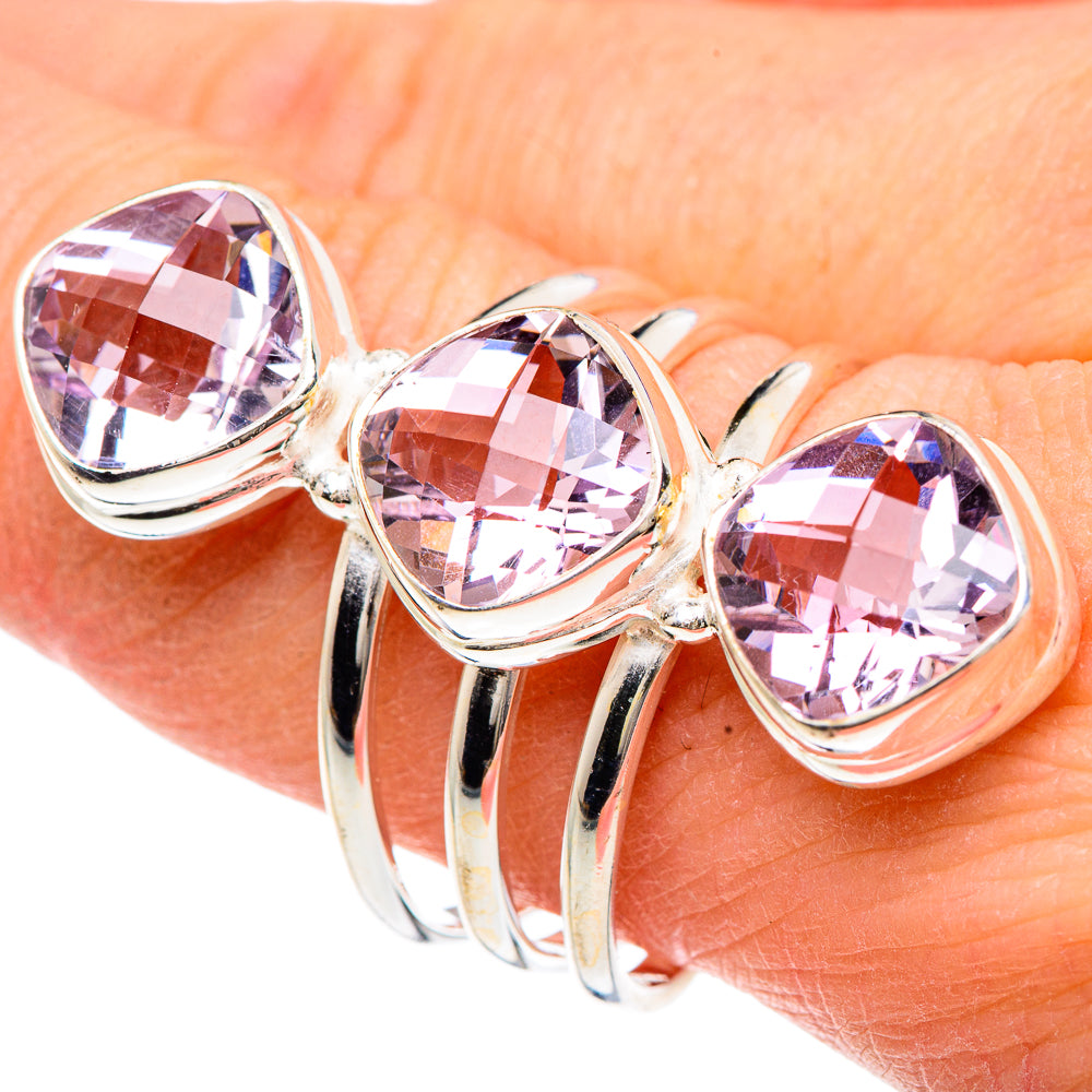 Kunzite Rings handcrafted by Ana Silver Co - RING91787