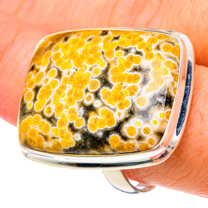 Ocean Jasper Rings handcrafted by Ana Silver Co - RING91790