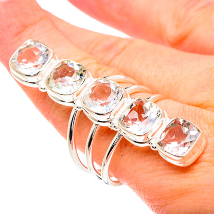 White Quartz Rings handcrafted by Ana Silver Co - RING91793