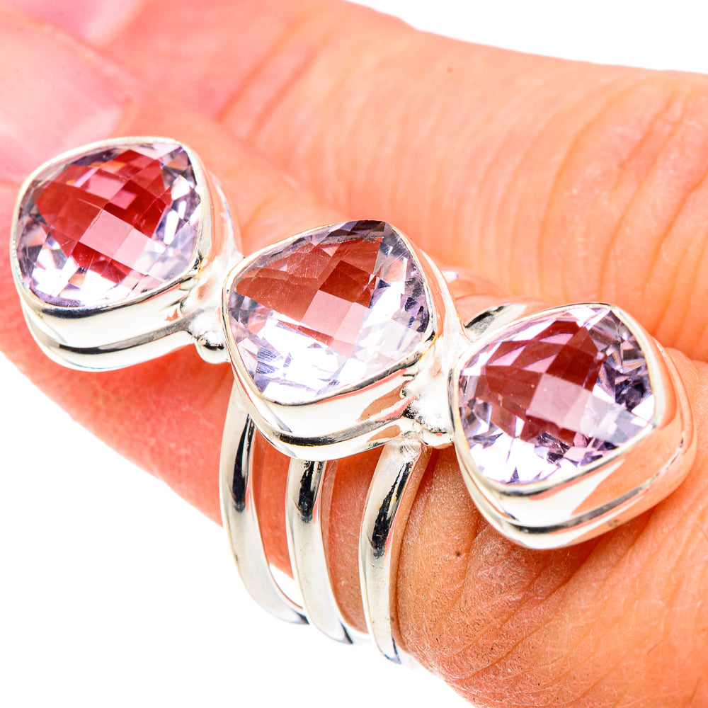 Kunzite Rings handcrafted by Ana Silver Co - RING91802