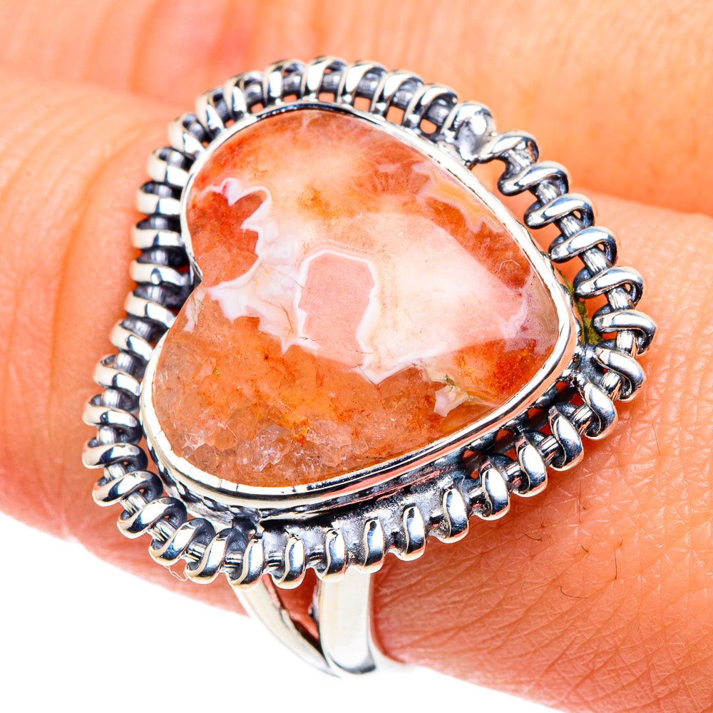 Sunstone Rings handcrafted by Ana Silver Co - RING91819