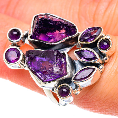 Amethyst Rings handcrafted by Ana Silver Co - RING91826