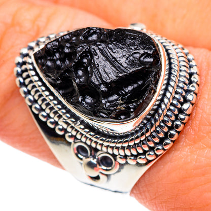 Tektite Rings handcrafted by Ana Silver Co - RING91828
