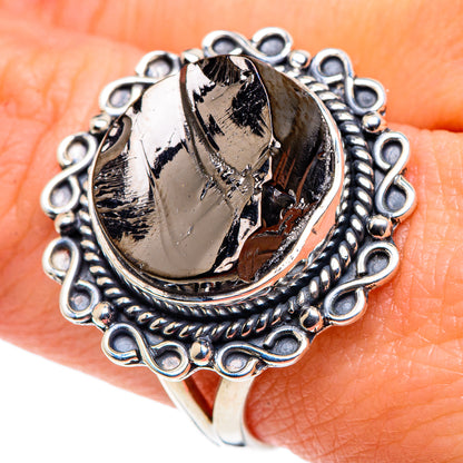 Shungite Rings handcrafted by Ana Silver Co - RING91829