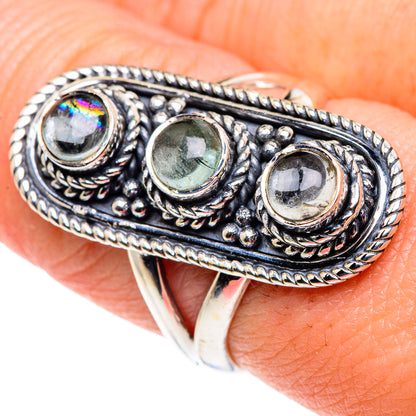 Aquamarine Rings handcrafted by Ana Silver Co - RING91840
