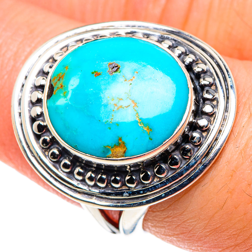 Chrysocolla Rings handcrafted by Ana Silver Co - RING91841
