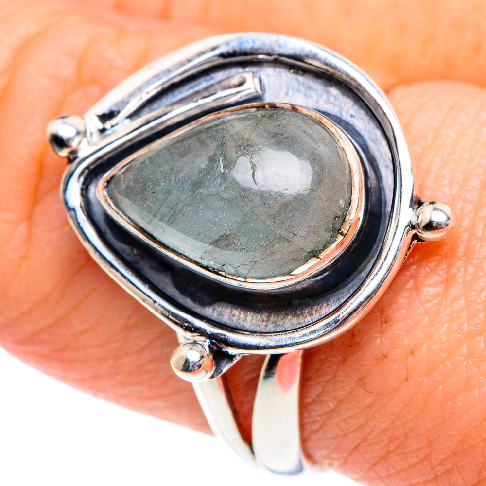 Aquamarine Rings handcrafted by Ana Silver Co - RING91866