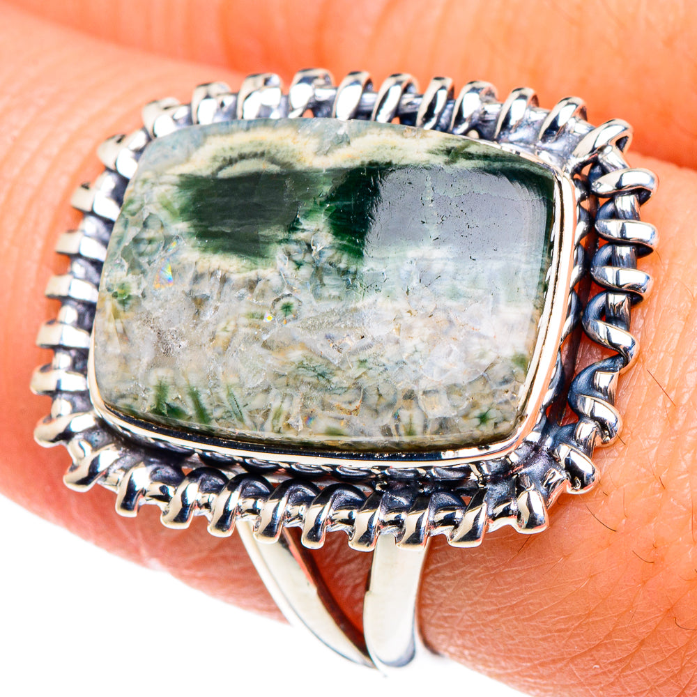 Ocean Jasper Rings handcrafted by Ana Silver Co - RING91871