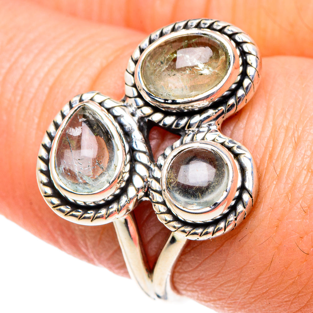 Aquamarine Rings handcrafted by Ana Silver Co - RING91938