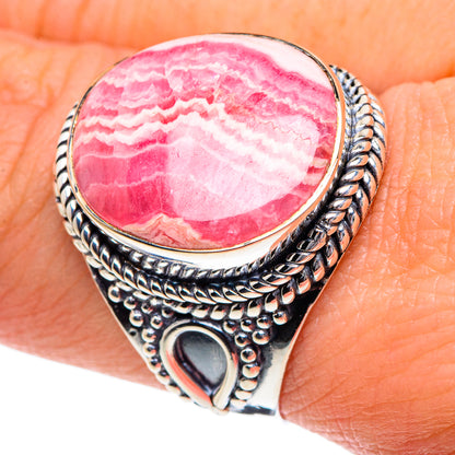 Rhodochrosite Rings handcrafted by Ana Silver Co - RING91950