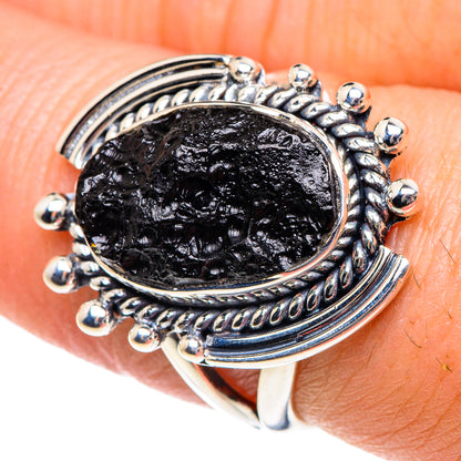 Tektite Rings handcrafted by Ana Silver Co - RING91972