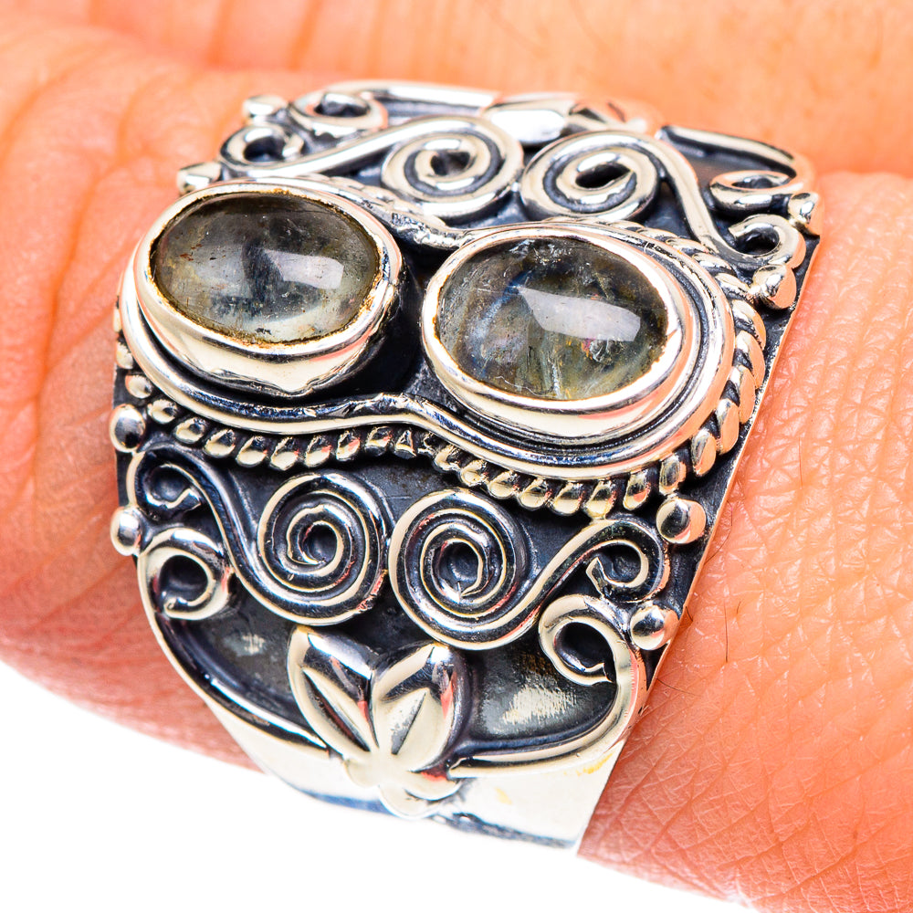 Aquamarine Rings handcrafted by Ana Silver Co - RING91978