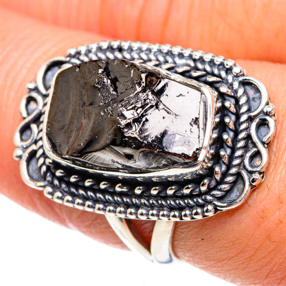 Shungite Rings handcrafted by Ana Silver Co - RING91996