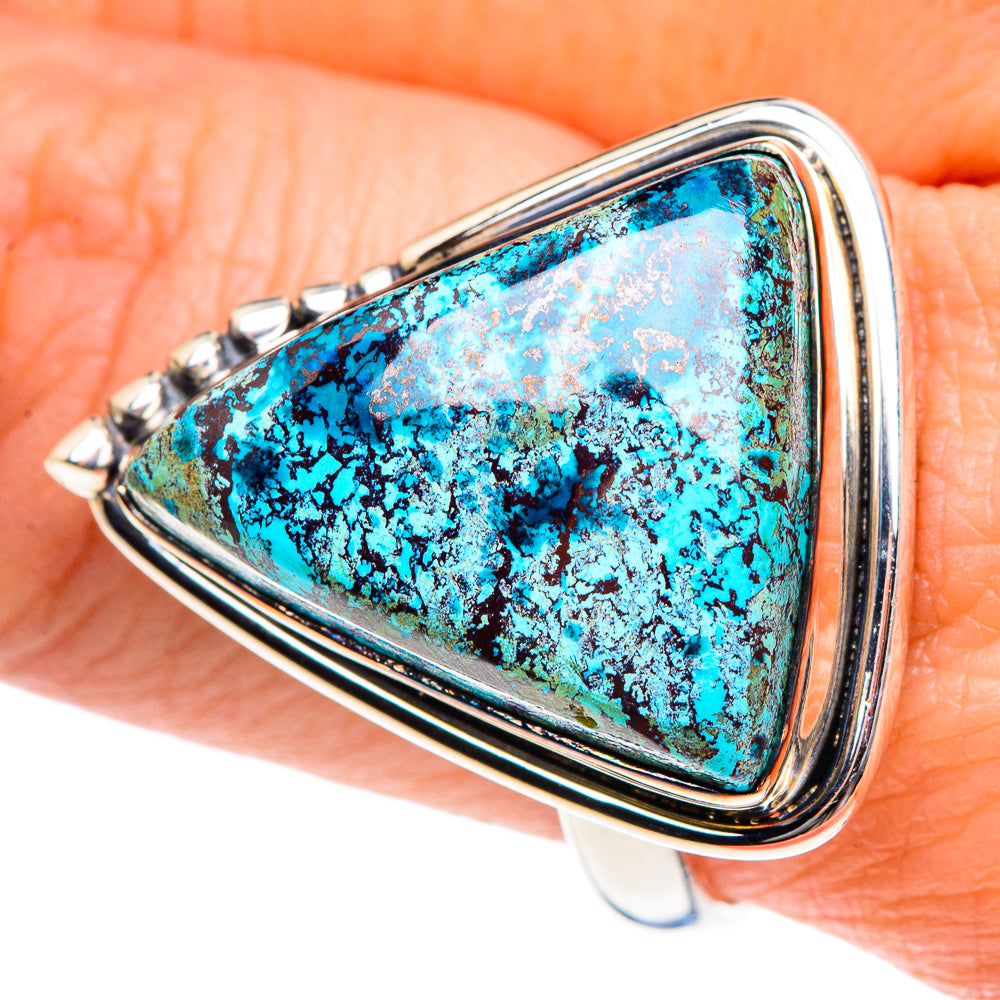 Shattuckite Rings handcrafted by Ana Silver Co - RING92012