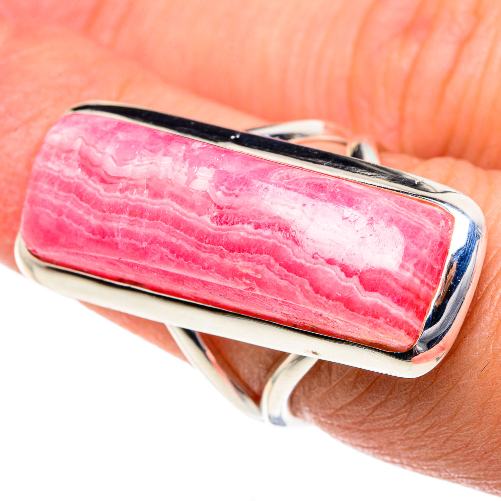 Rhodochrosite Rings handcrafted by Ana Silver Co - RING92027