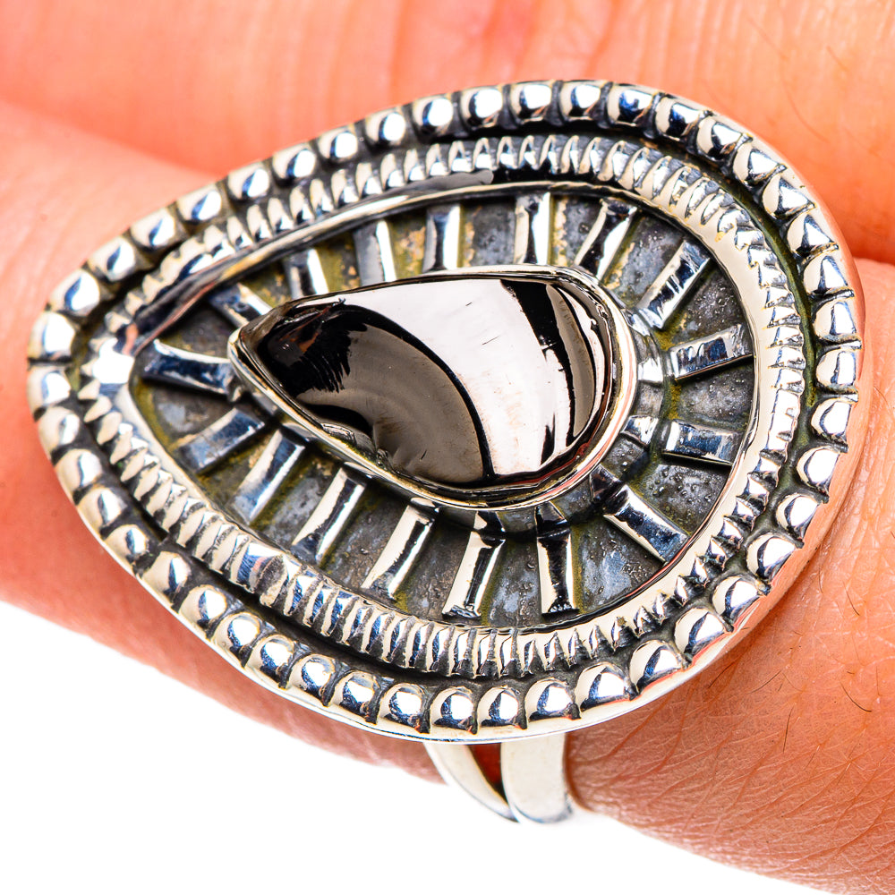 Shungite Rings handcrafted by Ana Silver Co - RING92033