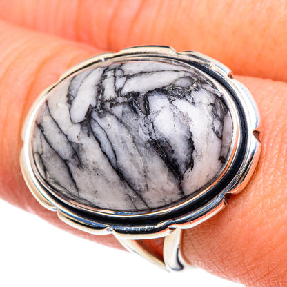 Pinolith Jasper Rings handcrafted by Ana Silver Co - RING92041