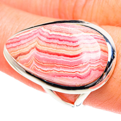 Rhodochrosite Rings handcrafted by Ana Silver Co - RING92060