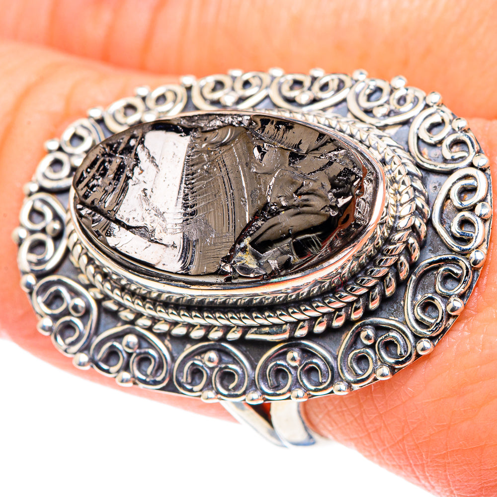 Shungite Rings handcrafted by Ana Silver Co - RING92067