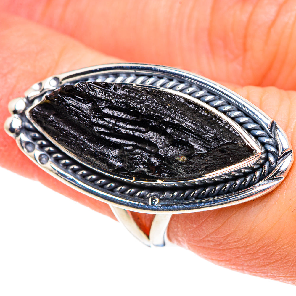 Tektite Rings handcrafted by Ana Silver Co - RING92069