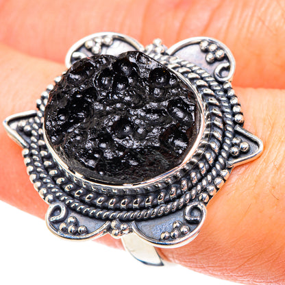 Tektite Rings handcrafted by Ana Silver Co - RING92070