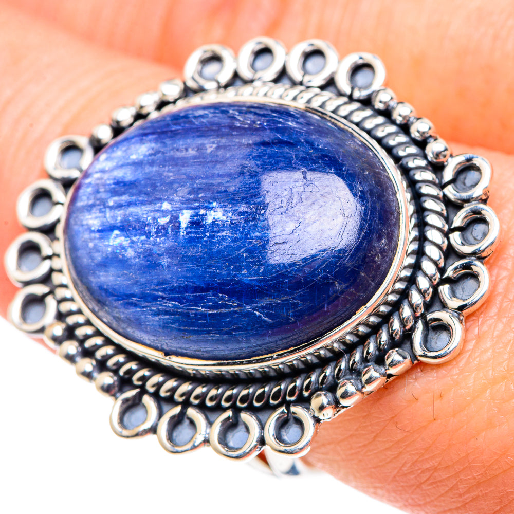 Kyanite Rings handcrafted by Ana Silver Co - RING92081