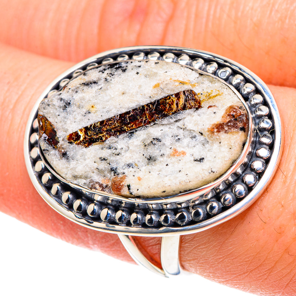 Astrophyllite Rings handcrafted by Ana Silver Co - RING92088