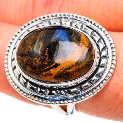 Pietersite Rings handcrafted by Ana Silver Co - RING92093