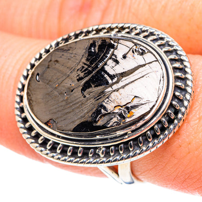 Shungite Rings handcrafted by Ana Silver Co - RING92112